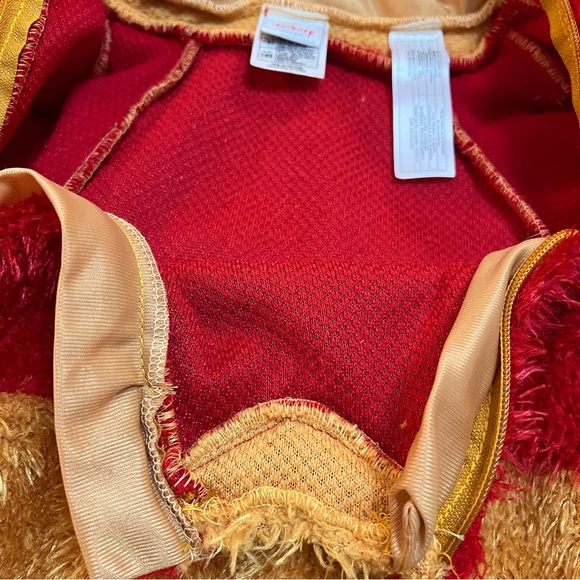 Disney Winnie the Pooh Plush Bear Costume in Red and Tan.‎ Size 12 Months. NWT. - Picture 8 of 12